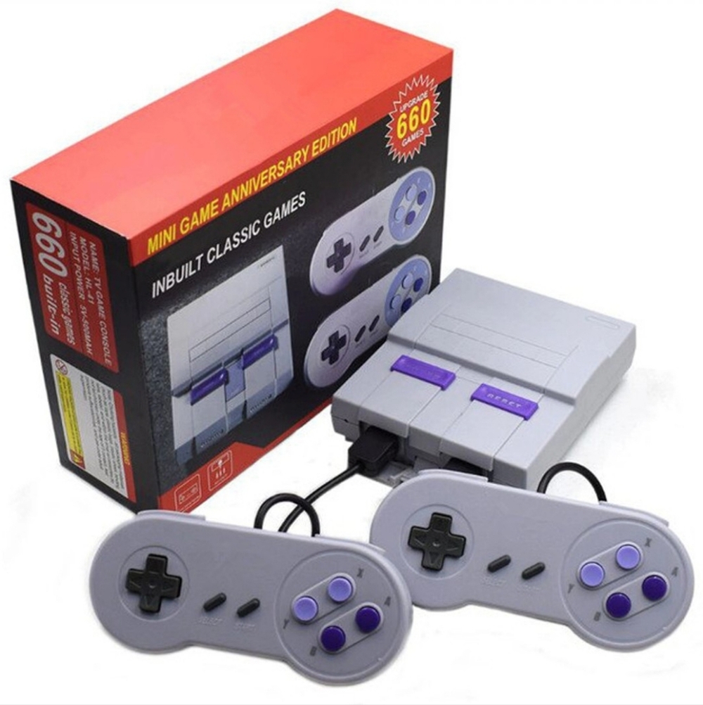 Super Mini Classic Gaming Console - Gray